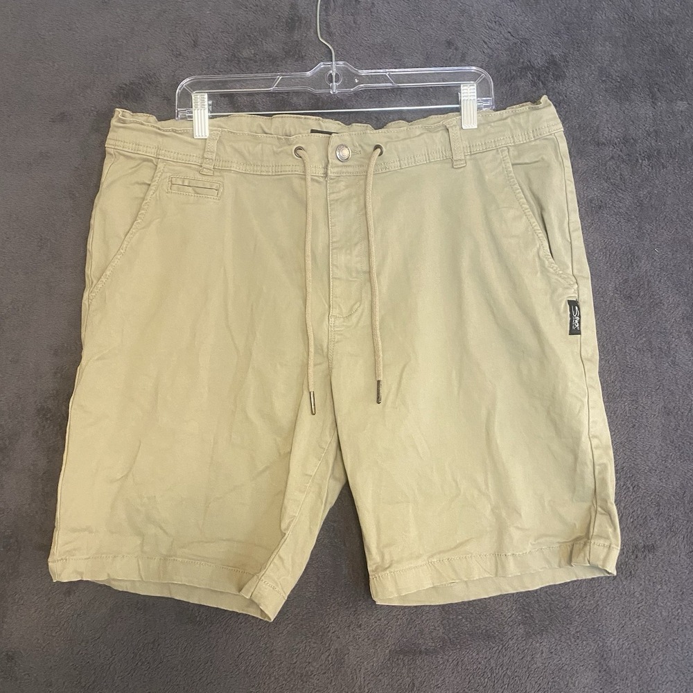 Silver Jeans Co Men's 38 Ashton 4103 Tan/ Khaki/Beige Shorts